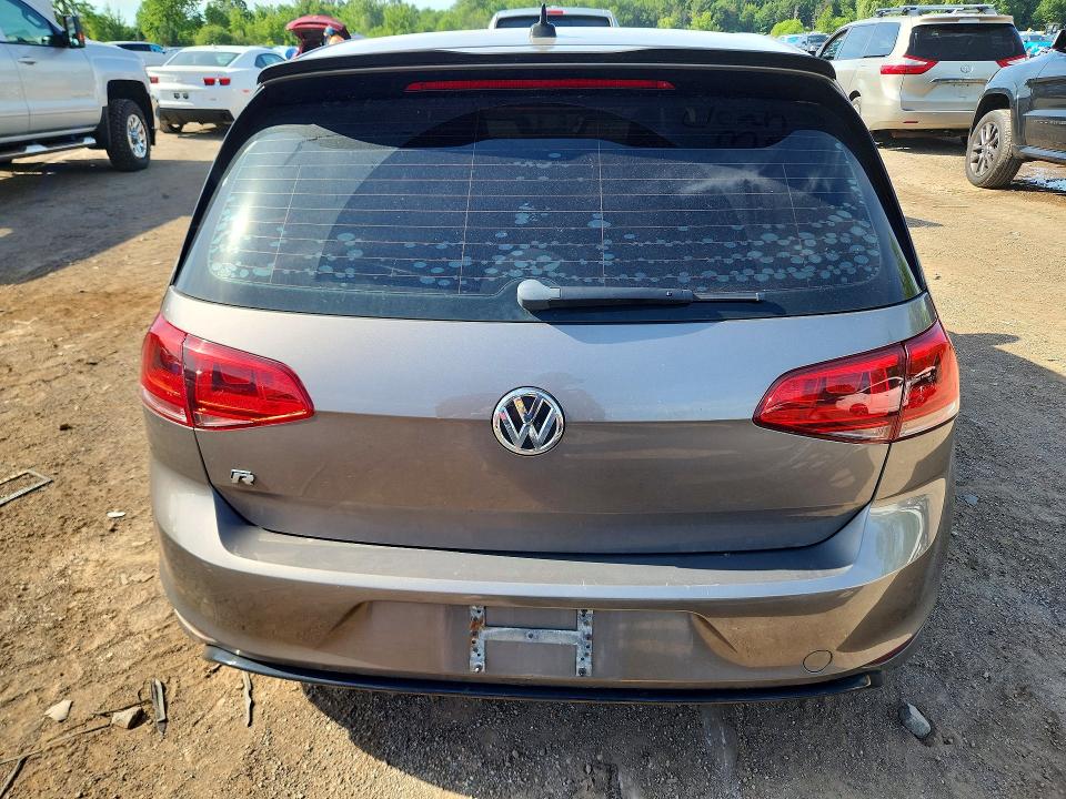 2016 Volkswagen Golf VIN WVWLF7AU7GW097159 COPART salvage auction — FRONT END, Oh - Cert Of Title-Salvage, sold $3,100 on 2026-07-23 (photo 6)