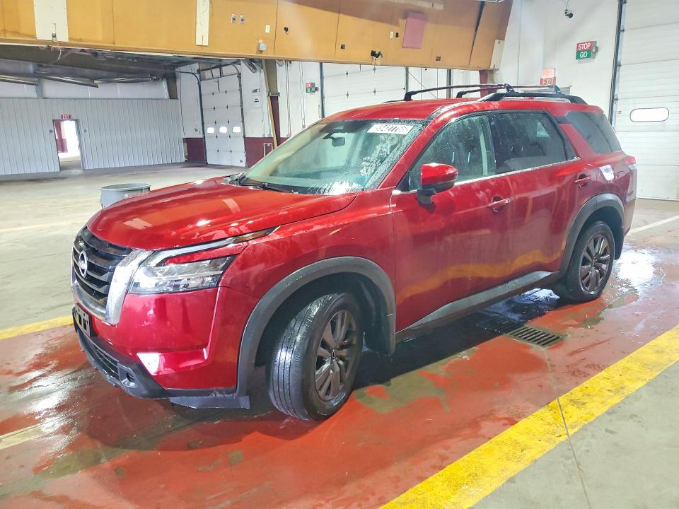 2022 Nissan Pathfinder VIN 5N1DR3BC2NC211850 COPART salvage auction — MINOR DENT/SCRATCHES, Wv - Certificate Of Title, sold $14,600 on 2026-07-28 (photo 1)