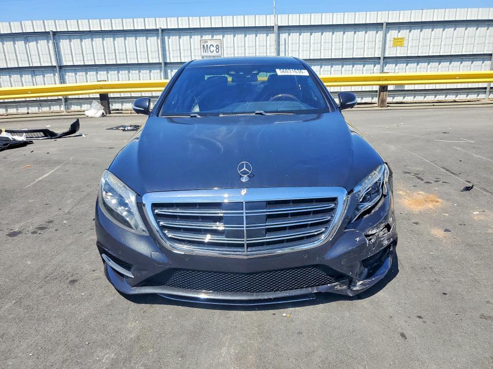 2015 Mercedes-benz S-klasse VIN WDDUG8CB2FA156655 COPART salvage auction — SIDE, Ca - Salvage Certificate, sold $4,850 on 2026-07-13 (photo 5)