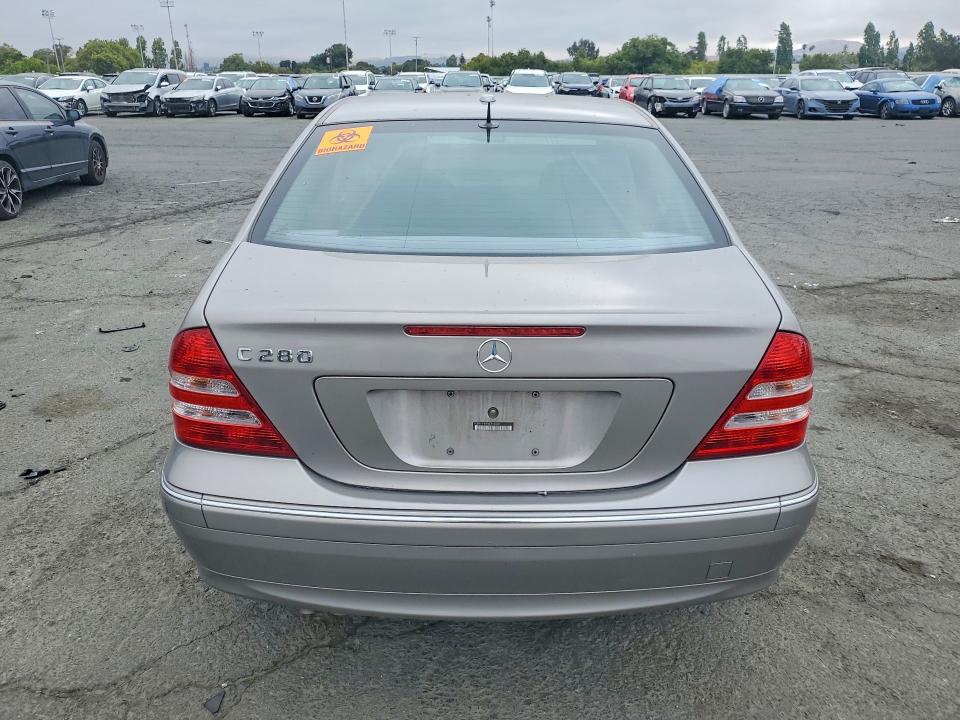 2006 Mercedes-benz C class VIN WDBRF54H96F816826 COPART salvage auction — SIDE, Ca - Salvage Certificate, sold $425 on 2026-07-06 (photo 6)