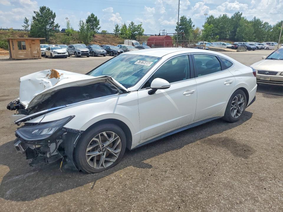 2021 Hyundai Sonata VIN KMHL64JA2MA166090 COPART salvage auction — FRONT END, Sc - Certificate Of Title, sold $2,000 on 2026-07-07 (photo 1)