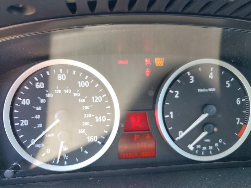 2006 BMW 5er VIN WBANE53596CK81070 COPART salvage auction — SIDE, Or - Salvage Title Certificate, sold $425 on 2026-07-28 (photo 9)