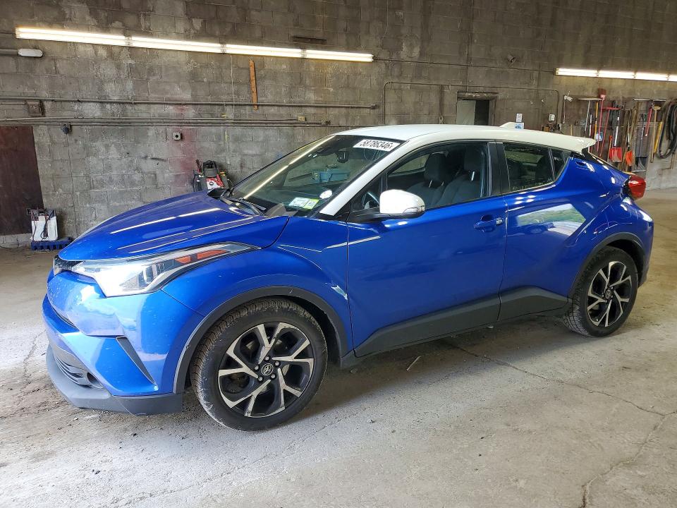 2018 Toyota C-hr VIN NMTKHMBXXJR022491 COPART salvage auction — SIDE, Ny - Mv-907A Salvage Certificate, sold $3,150 on 2026-07-13 (photo 1)