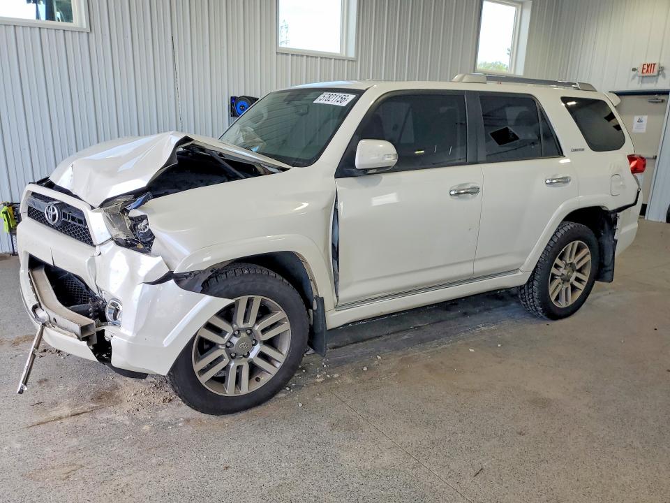 2013 Toyota 4runner VIN JTEBU5JR6D5137276 COPART salvage auction — FRONT END, Oh - Cert Of Title-Salvage, sold $9,000 on 2026-07-17 (photo 1)