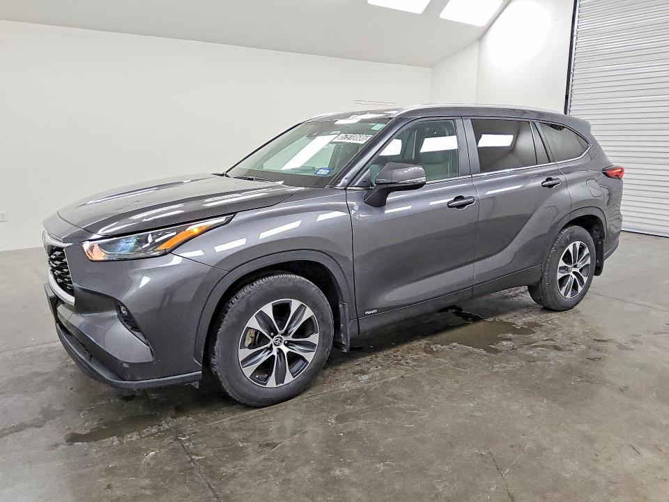 2025 Toyota Highlander hybrid VIN 5TDKBRCH5SS672189 COPART salvage auction — HAIL, TX - CERTIFICATE OF TITLE, sold $27,750 on 2026-07-16 (photo 1)