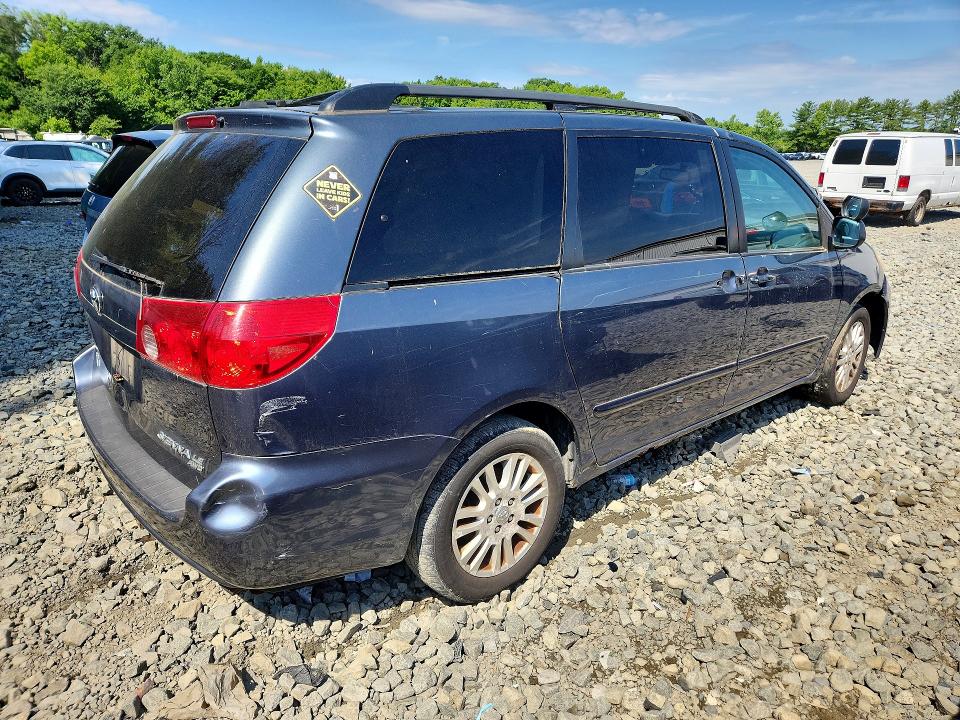 2010 Toyota Sienna VIN 5TDJK4CC1AS029839 COPART salvage auction — MECHANICAL, NJ - CERTIFICATE OF TITLE, sold $775 on 2026-07-27 (photo 3)