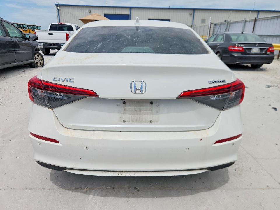 2023 Honda Civic VIN 2HGFE1F90PH324287 COPART salvage auction — FRONT END, TX - SALVAGE VEHICLE TITLE, sold $7,200 on 2026-07-28 (photo 6)