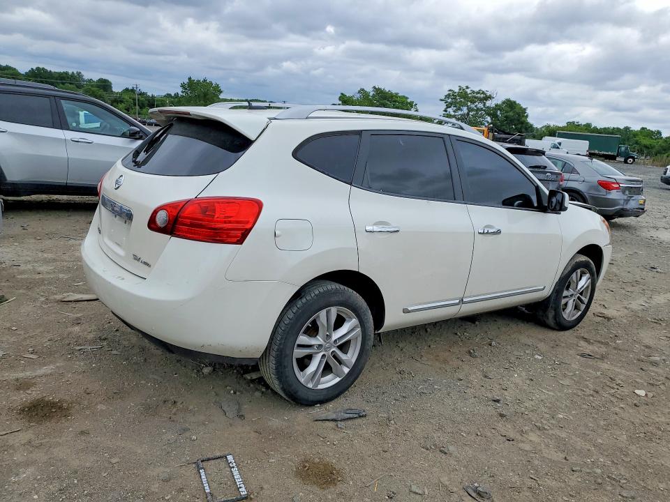 2012 Nissan Rogue VIN JN8AS5MV5CW377642 COPART salvage auction — FRONT END, Pa - Certificate Of Salvage, sold $400 on 2026-07-02 (photo 3)
