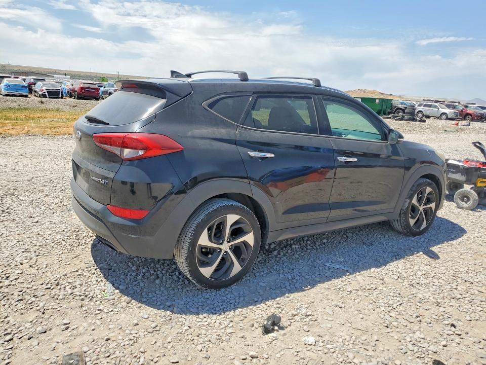 2016 Hyundai Tucson VIN KM8J33A28GU268693 COPART salvage auction — MINOR DENT/SCRATCHES, Ut - Dealer Only Clean Title (P), sold $3,250 on 2026-07-17 (photo 3)