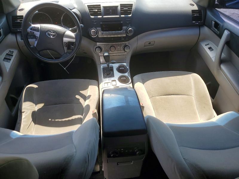 2012 Toyota Highlander VIN 5TDZK3EH6CS050971 COPART salvage auction — FRONT END, Al - Cert Of Title-Salvage Title, sold $2,750 on 2026-07-23 (photo 8)