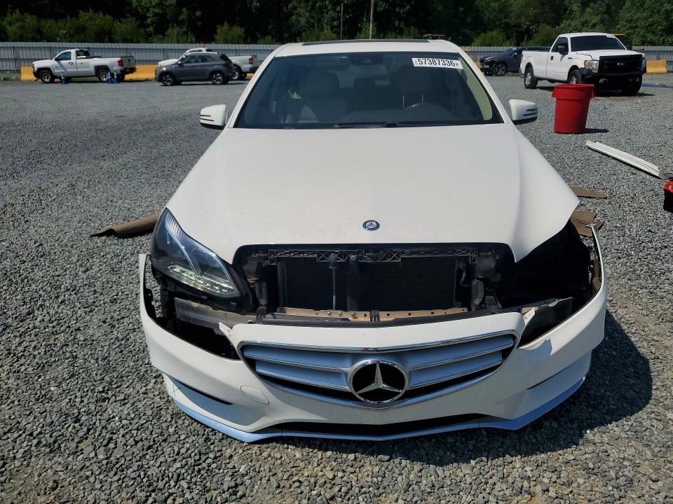 2014 Mercedes-benz E-klasse VIN WDDHF5KBXEA996038 COPART salvage auction — FRONT END, Nc - Salvage Certificate Of Title, sold $1,550 on 2026-07-30 (photo 5)
