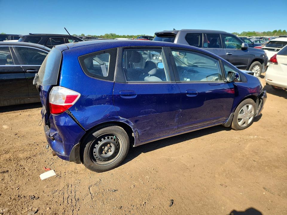 2013 Honda Fit VIN JHMGE8G37DC019629 COPART salvage auction — FRONT END, Il - Salvage Certificate, sold $950 on 2026-07-14 (photo 3)