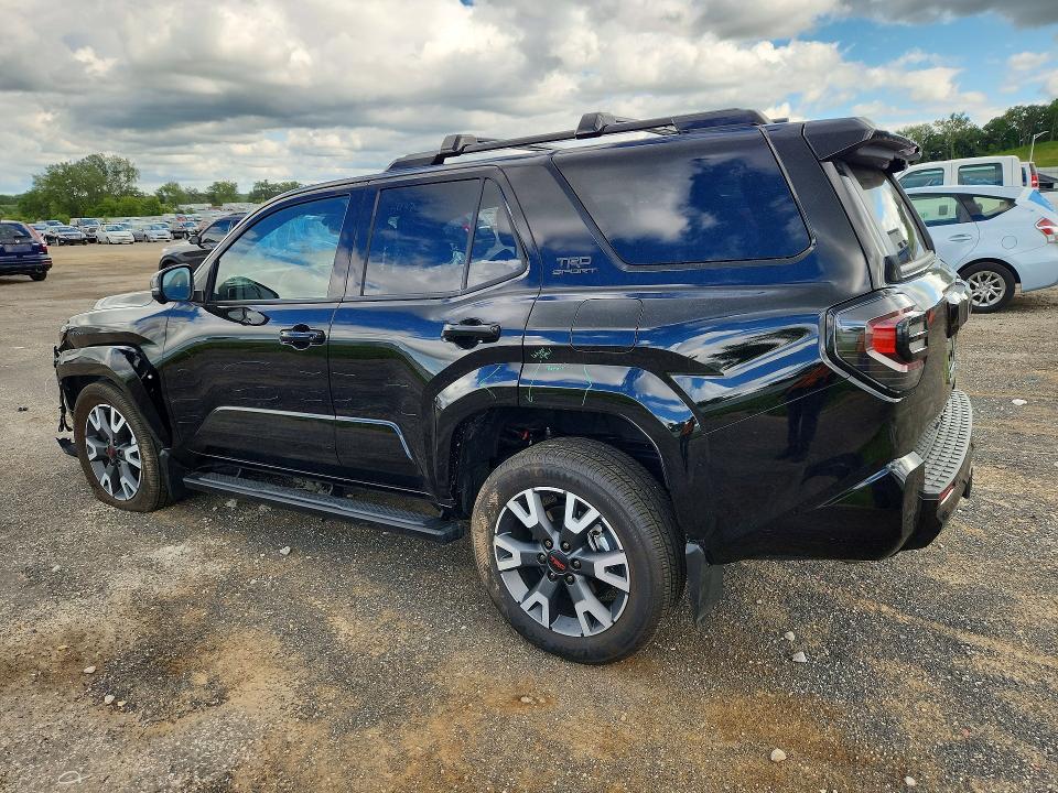 2025 Toyota 4runner VIN JTEVA5BR4S5024024 COPART salvage auction — FRONT END, Wi - Cert Of Title-Claim Paid, sold $38,000 on 2026-07-28 (photo 2)