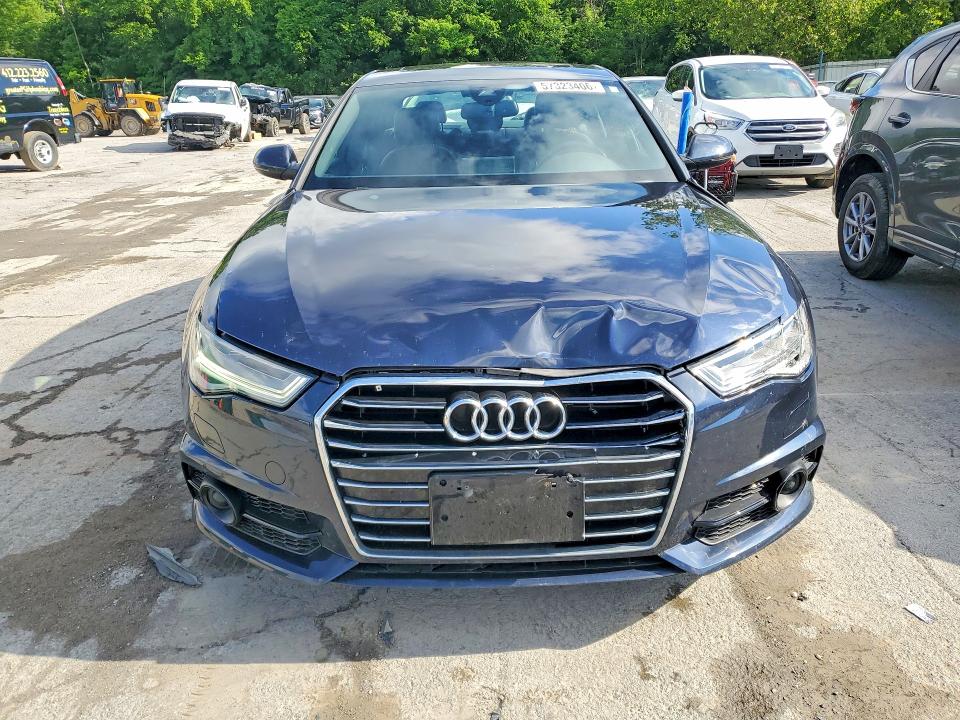 2018 Audi A6 VIN WAUG8AFC0JN056620 COPART salvage auction — FRONT END, Pa - Certificate Of Salvage, sold $7,000 on 2026-07-16 (photo 5)