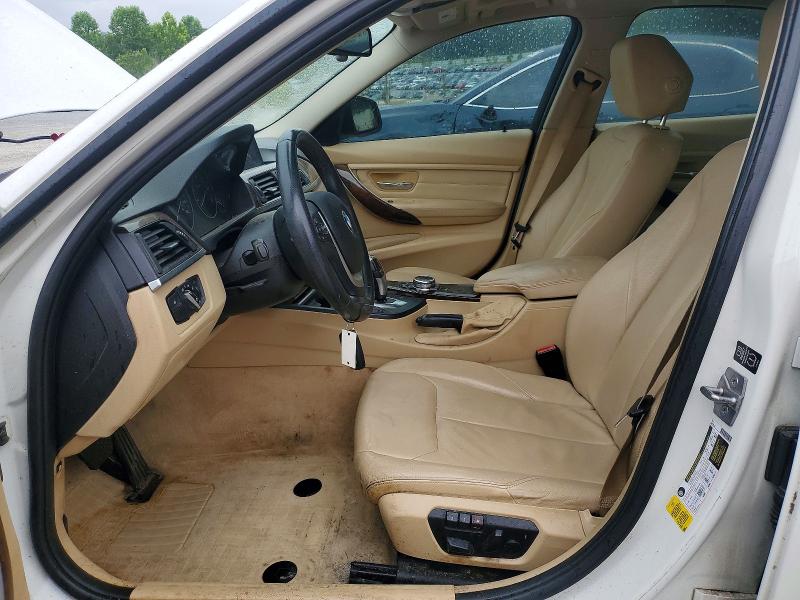 2014 BMW 3er VIN WBA3D3C50EK156994 COPART salvage auction — MECHANICAL, Ga - Certificate Of Title, sold $750 on 2026-07-13 (photo 7)