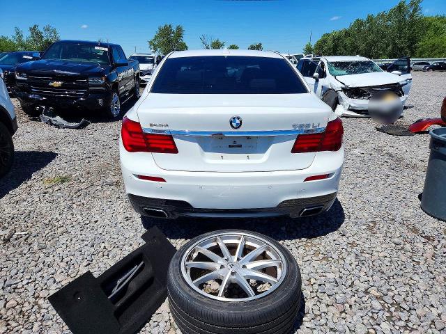 2013 BMW 7er VIN WBAYE8C56DD132363 COPART salvage auction — REAR END, Il - Salvage Certificate, sold $1,400 on 2026-07-24 (photo 6)