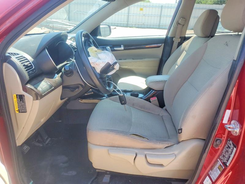 2014 Kia Sorento VIN 5XYKT3A65EG429382 COPART salvage auction — FRONT END, OK - CERT OF TITLE-SALVAGE, sold $775 on 2026-07-28 (photo 7)
