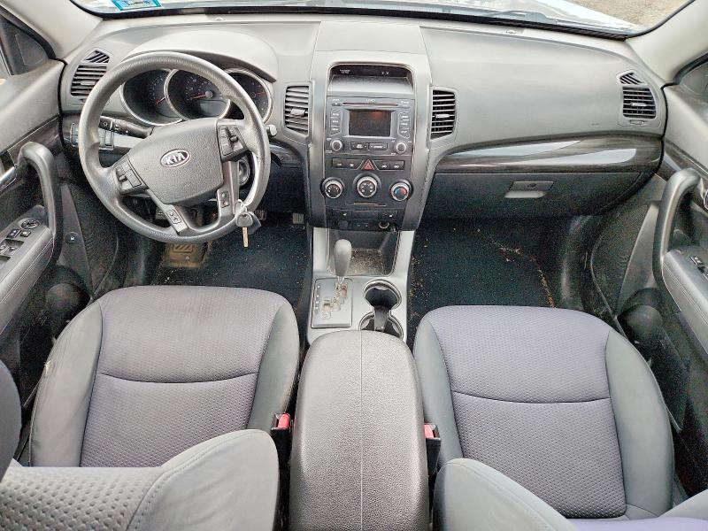 2013 Kia VIN 5XYKTCA61DG347261 COPART salvage auction — MECHANICAL, Nj - Certificate Of Title, sold $825 on 2026-07-31 (photo 8)