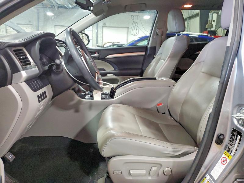 2016 Toyota Highlander VIN 5TDJKRFH2GS305748 COPART salvage auction — FRONT END, Mn - Cert Of Title-Salvage, sold $250 on 2026-07-28 (photo 7)