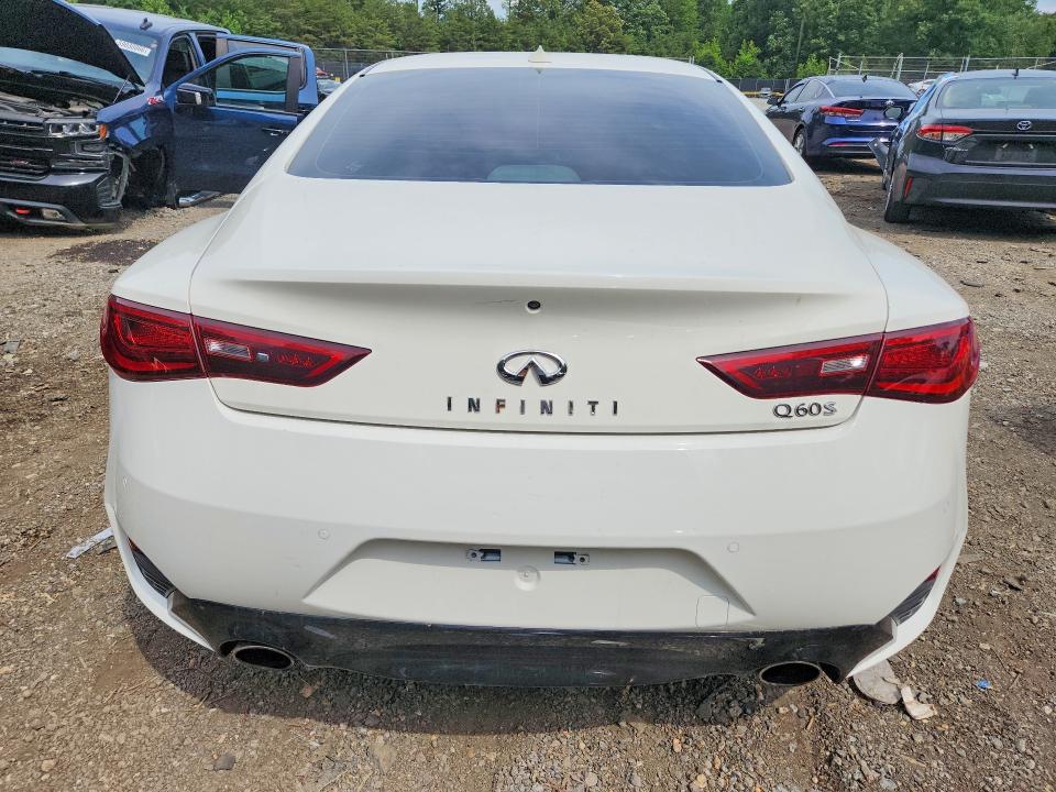 2017 Infiniti Q60 VIN JN1EV7EKXHM363553 COPART salvage auction — MINOR DENT/SCRATCHES, Md - Cert Of Salvage > 75% Damage, sold $4,150 on 2026-07-07 (photo 6)