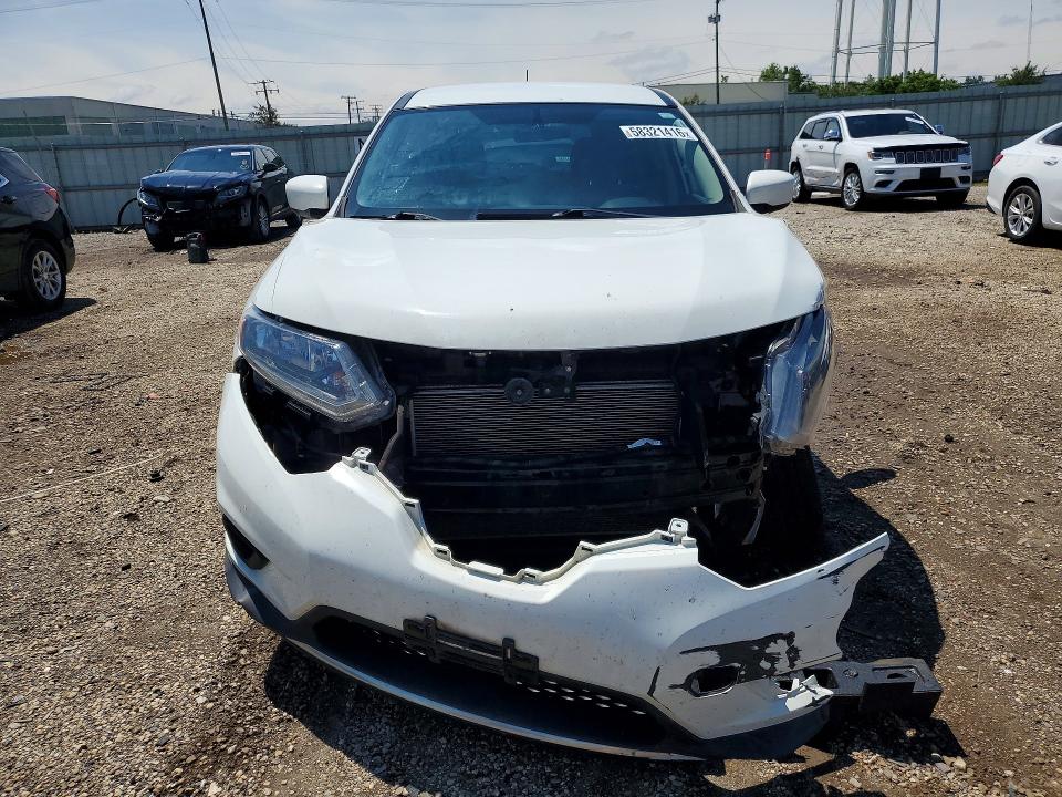 2016 Nissan VIN KNMAT2MV1GP737898 COPART salvage auction — FRONT END, Il - Salvage Certificate, sold $750 on 2026-07-31 (photo 5)