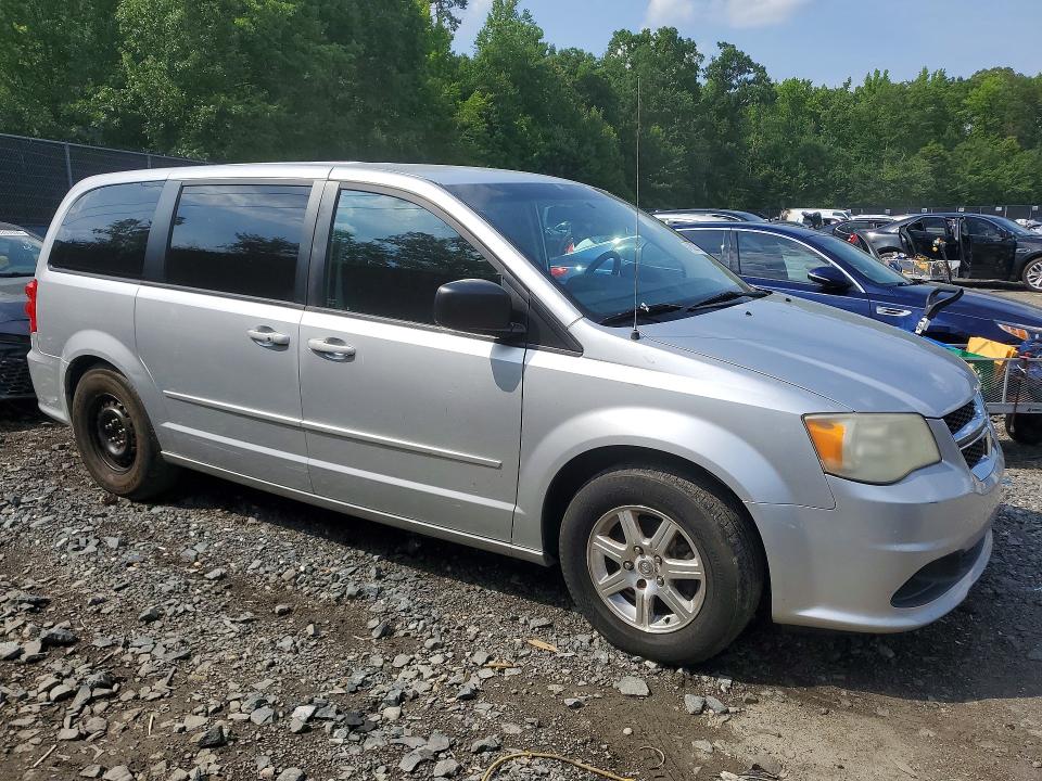2012 Dodge Caravan VIN 2C4RDGBG6CR148727 COPART salvage auction — MECHANICAL, MD - CERT OF SALVAGE > 75% DAMAGE, sold $500 on 2026-07-02 (photo 4)