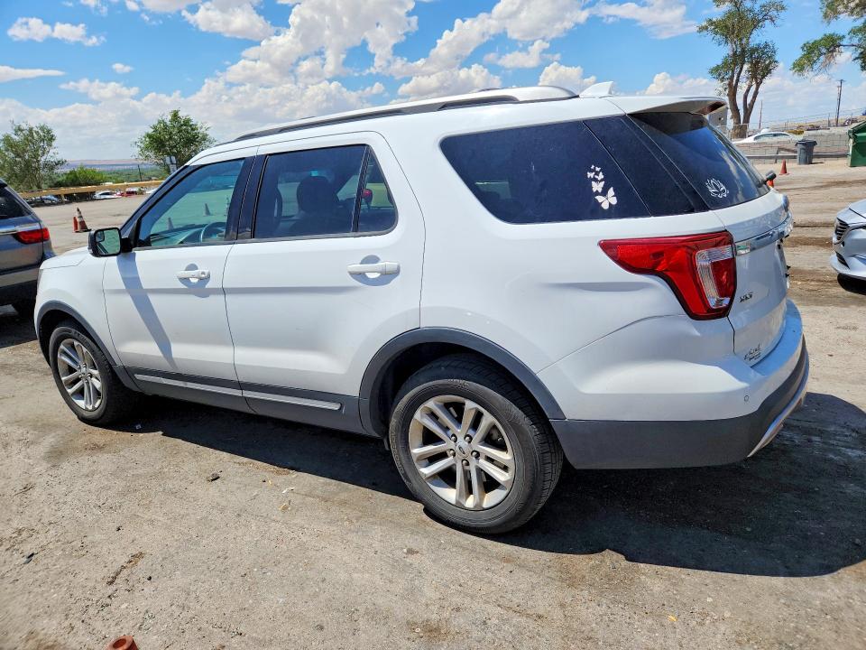 2017 Ford Explorer VIN 1FM5K7D83HGB31544 COPART salvage auction — HAIL, Nm - Cert Of Title-Salvage, sold $3,350 on 2026-08-20 (photo 2)