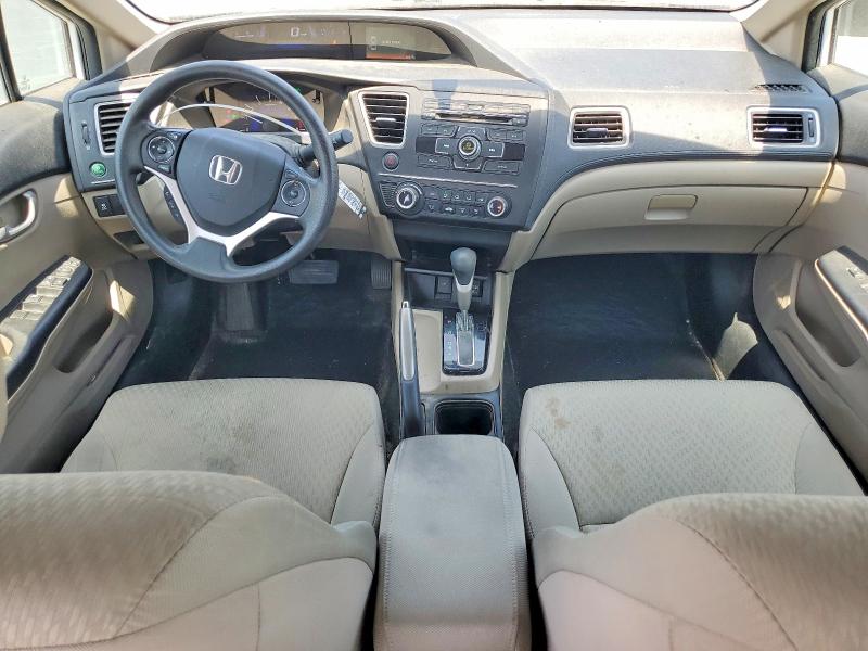2015 Honda VIN 2HGFB2F54FH546731 COPART salvage auction — FRONT END, Ca - Salvage Certificate, sold $1,600 on 2026-07-02 (photo 8)