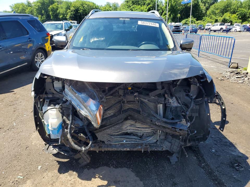 2017 Nissan Rogue VIN JN8AT2MV7HW271924 COPART salvage auction — FRONT END, Ct - Cert Of Title-Salvage, sold $775 on 2026-07-02 (photo 5)