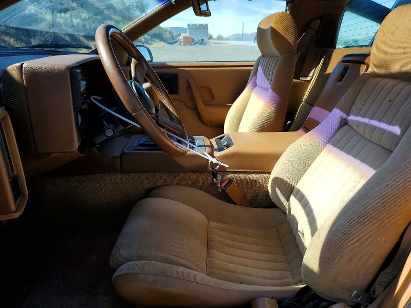 1988 Pontiac Fiero VIN 1G2PG1198JP213787 COPART salvage auction — MECHANICAL, CA - CERTIFICATE OF TITLE, sold $250 on 2026-08-20 (photo 7)