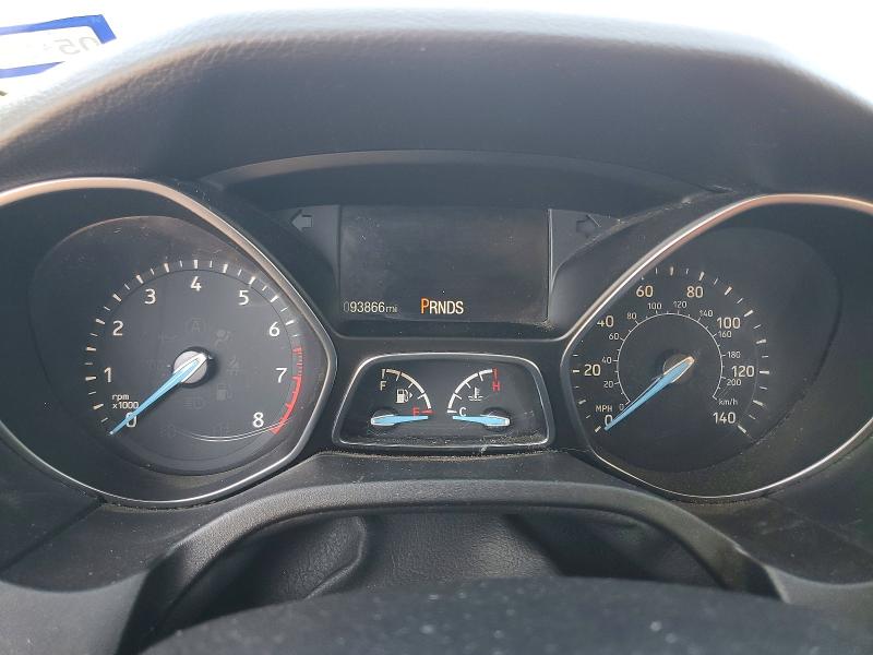 2018 Ford Focus VIN 1FADP3N2XJL323423 COPART salvage auction — FRONT END, Tx - Salvage Vehicle Title, sold $1,300 on 2026-07-31 (photo 9)