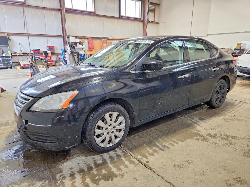 2015 Nissan Sentra VIN 3N1AB7APXFL637737 COPART salvage auction — REAR END, Ab - Bos - Salvage, sold $850 on 2026-07-02 (photo 1)