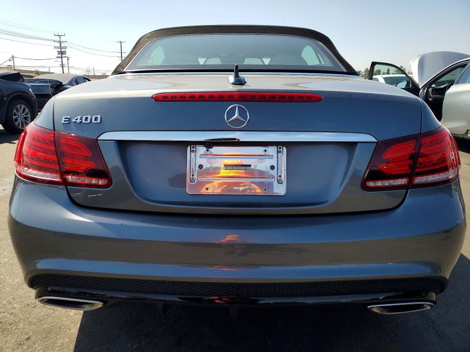 2017 Mercedes-benz E-klasse VIN WDDKK6FF3HF351064 COPART salvage auction — SIDE, Ca - Salvage Certificate, sold $5,800 on 2026-07-08 (photo 6)