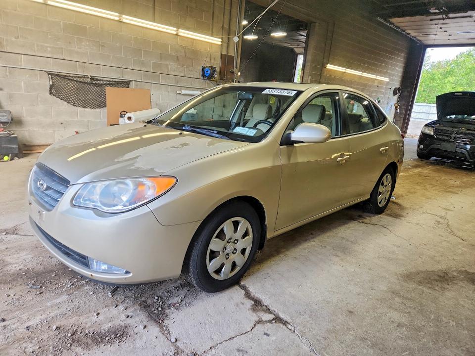 2009 Hyundai Elantra VIN KMHDU46D39U601668 COPART salvage auction — NORMAL WEAR, Ny - Certificate Of Title, sold $450 on 2026-07-13 (photo 1)