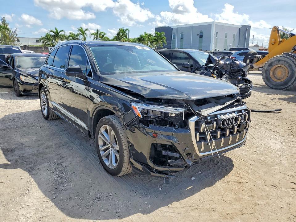 2025 Audi Q7 VIN WA1ACBF74SD012525 COPART salvage auction — FRONT END, Fl - Cert Of Title Slvg Rebuildable, sold $16,700 on 2026-07-28 (photo 4)
