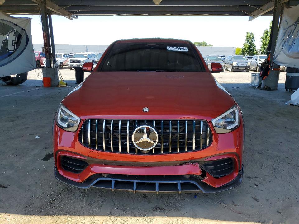 2020 Mercedes-benz Glc VIN WDC0J8KB0LF694128 COPART salvage auction — FRONT END, Ca - Salvage Certificate, sold $23,800 on 2026-07-02 (photo 5)