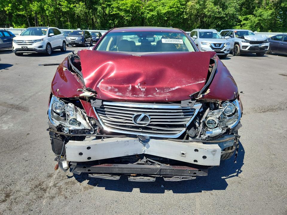 2009 Lexus Ls 460 VIN JTHCL46FX95001727 COPART salvage auction — FRONT END, PA - CERTIFICATE OF SALVAGE, sold $775 on 2026-07-14 (photo 5)