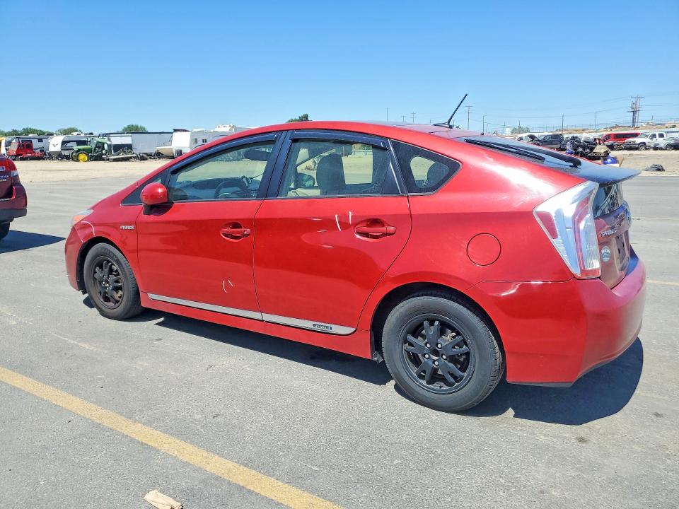 2012 Toyota Prius VIN JTDKN3DU9C5393562 COPART salvage auction — FRONT END, Id - Salvage Certificate Of Title, sold $750 on 2026-07-23 (photo 2)