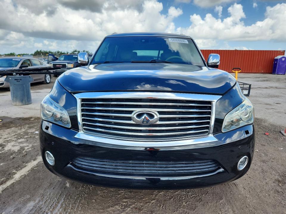 2011 Infiniti Qx56 VIN JN8AZ2ND9B9700748 COPART salvage auction — MISSING/ALTERED VIN, Fl - Cert Of Title-Rebuilt, sold $675 on 2026-07-22 (photo 5)