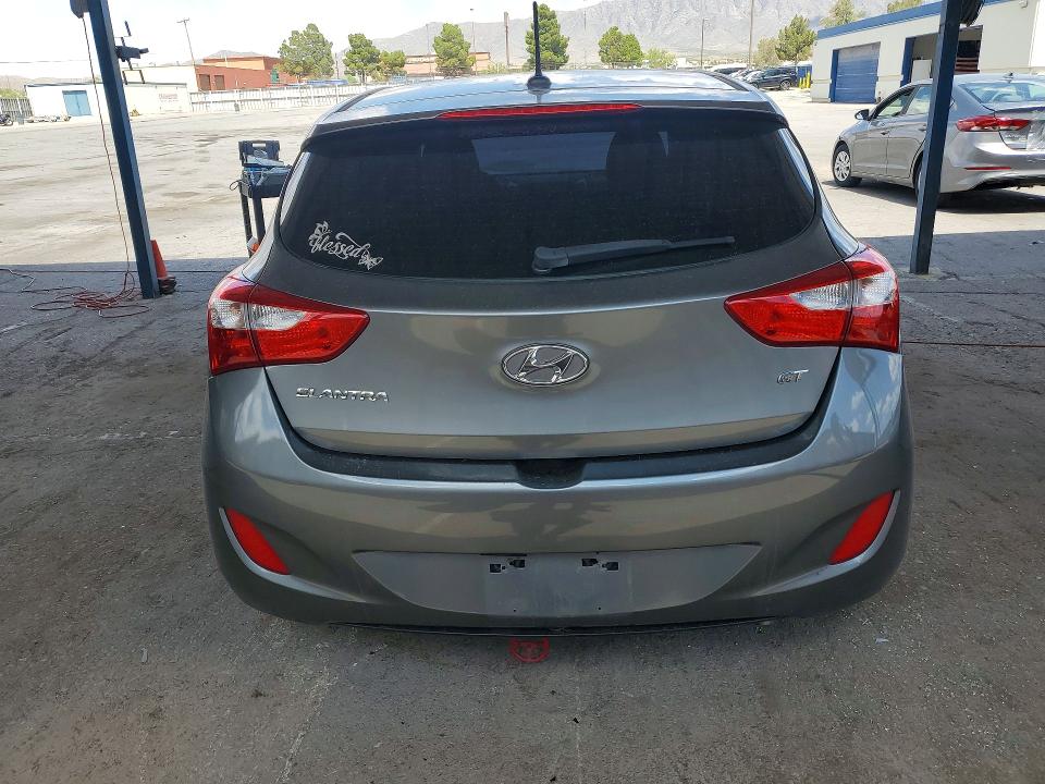 2017 Hyundai Elantra VIN KMHD35LH0HU372106 COPART salvage auction — SIDE, Tx - Salvage Vehicle Title, sold $975 on 2026-07-06 (photo 6)