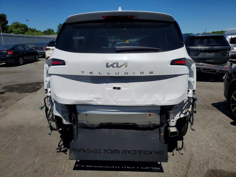 2024 Kia Telluride VIN 5XYP34GC3RG511920 COPART salvage auction — FRONT END, Nj - Cert Of Title-Salvage, sold $5,300 on 2026-07-23 (photo 6)