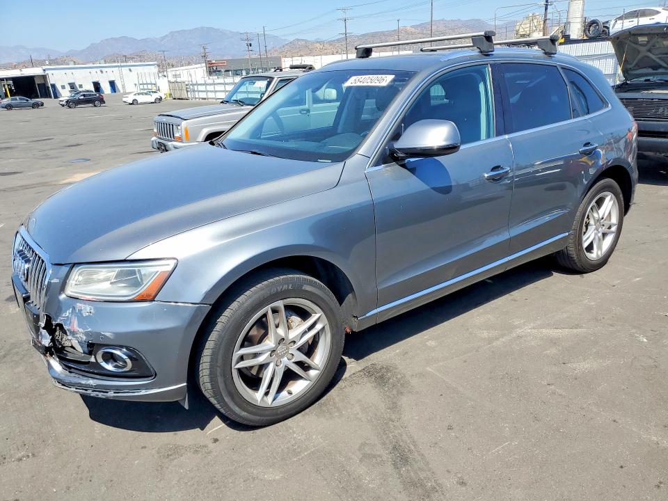 2016 Audi VIN WA1L2AFP7GA057117 COPART salvage auction — FRONT END, Ca - Salvage Certificate, sold $3,150 on 2026-07-15 (photo 1)