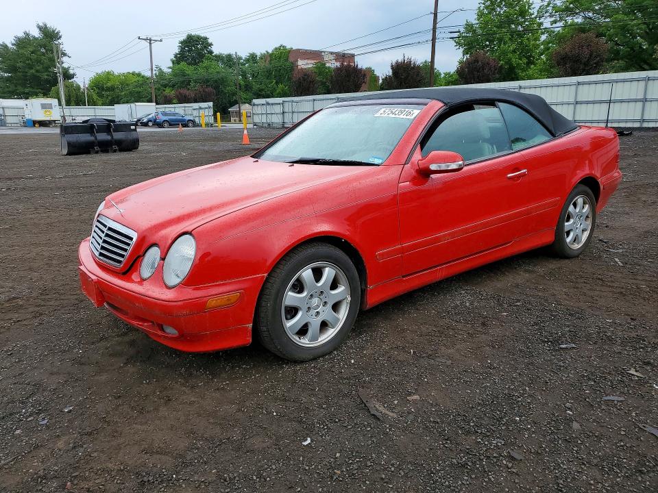 2001 Mercedes-benz Clk-class VIN WDBLK65G61T074893 COPART salvage auction — WATER/FLOOD, Ct - Cert Of Title-Flood Salvage, sold $525 on 2026-07-21 (photo 1)