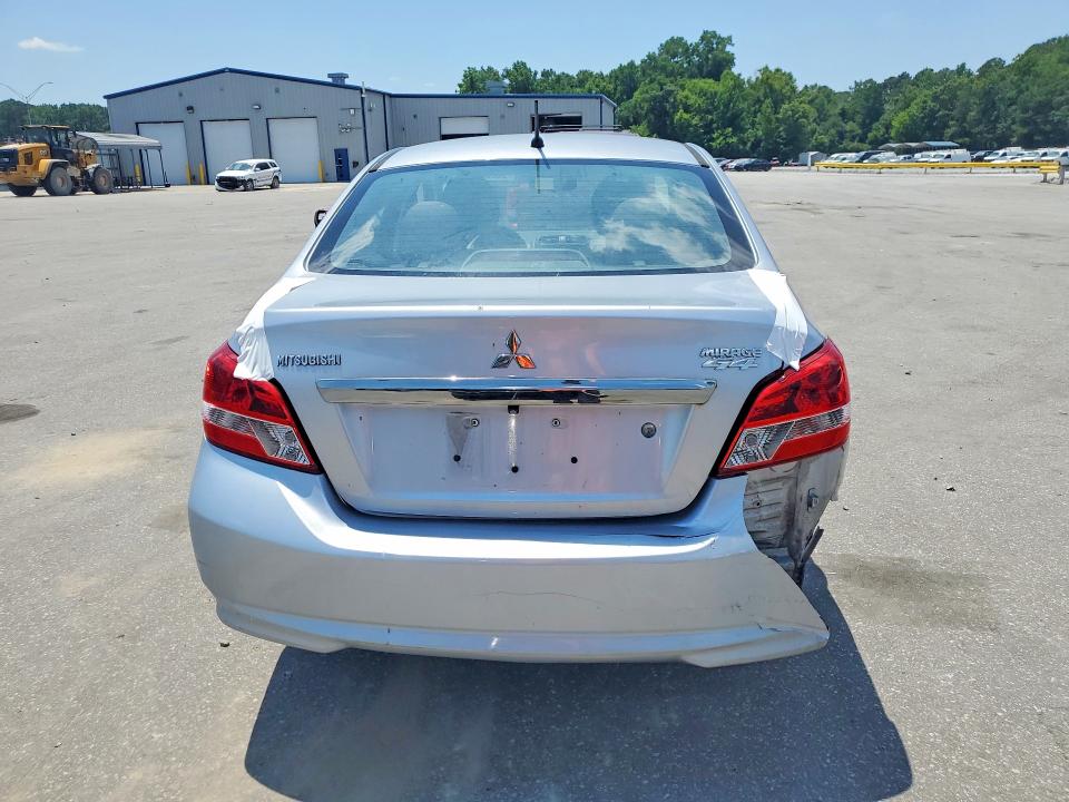 2019 Mitsubishi Mirage VIN ML32F3FJ3KHF12838 COPART salvage auction — REAR END, Ny - Mv-907A Salvage Certificate, sold $950 on 2026-07-23 (photo 6)