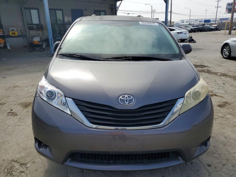 2011 Toyota Sienna VIN 5TDKK3DC8BS046488 COPART salvage auction — SIDE, Ca - Salvage Certificate, sold $925 on 2026-07-23 (photo 5)