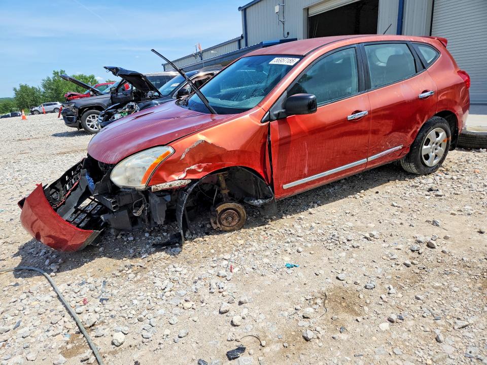 2011 Nissan Rogue VIN JN8AS5MVXBW277972 COPART salvage auction — FRONT END, Mi - Certificate Of Title, sold $175 on 2026-07-23 (photo 1)