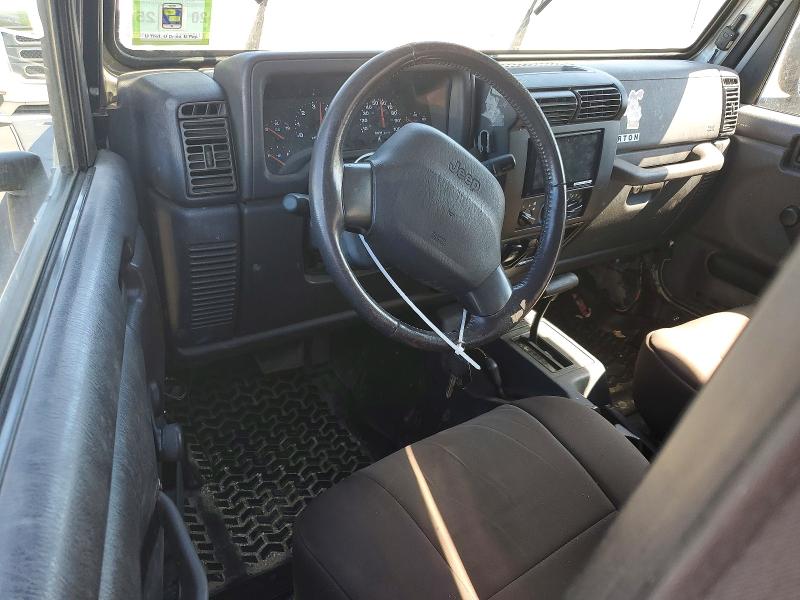 2001 Jeep Wrangler / VIN 1J4FA49S01P357071 COPART salvage auction — MINOR DENT/SCRATCHES, NJ - CERTIFICATE OF TITLE, sold $700 on 2026-07-21 (photo 8)