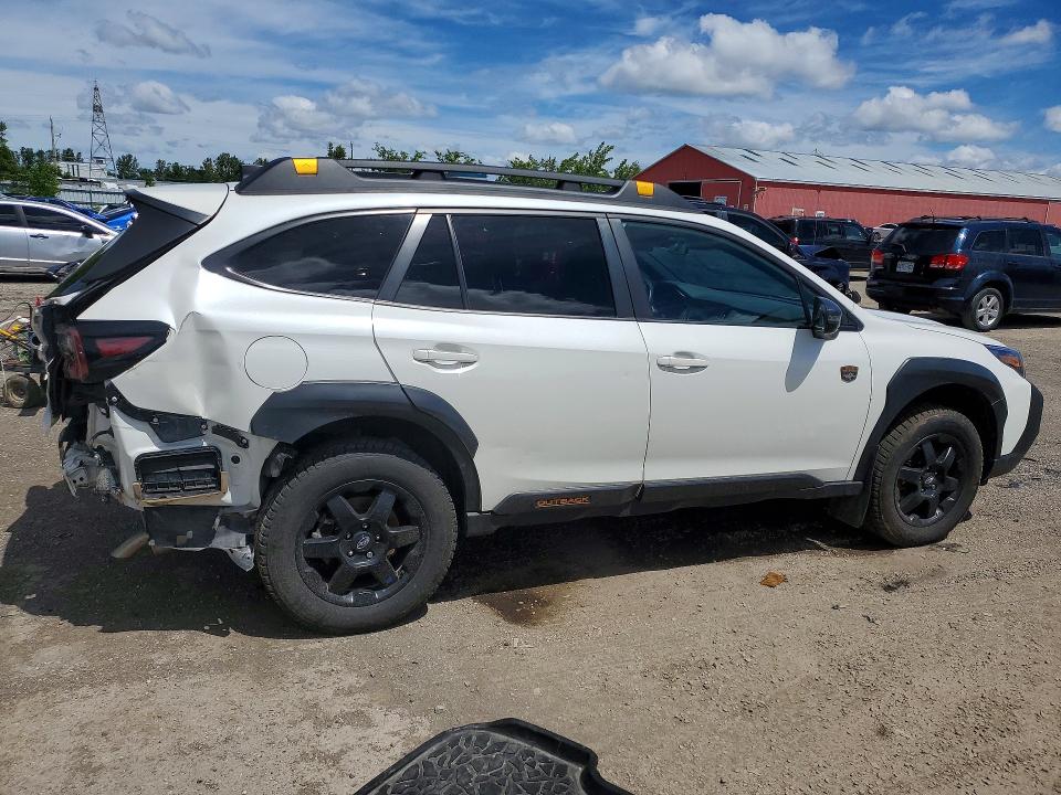 2024 Subaru Outback VIN 4S4BTHTD5R3146821 COPART salvage auction — REAR END, On - Permit Irrepairable, sold $8,500 on 2026-07-09 (photo 3)