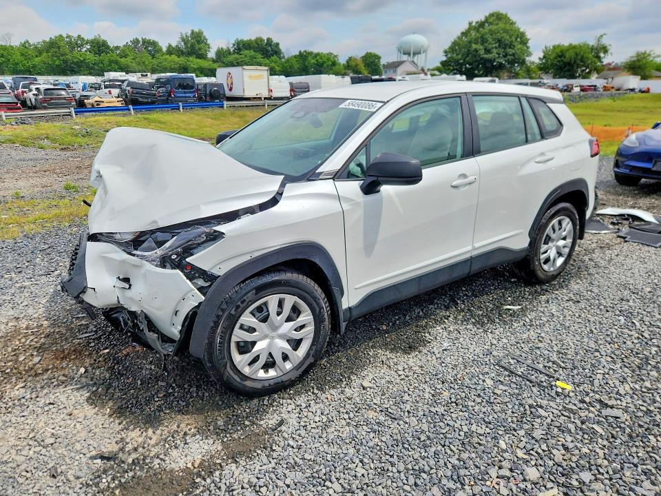 2025 Toyota Corolla cross VIN 7MUAAABG5SV130332 COPART salvage auction — FRONT END, NJ - CERT OF TITLE-SALVAGE, sold $5,200 on 2026-07-31 (photo 1)