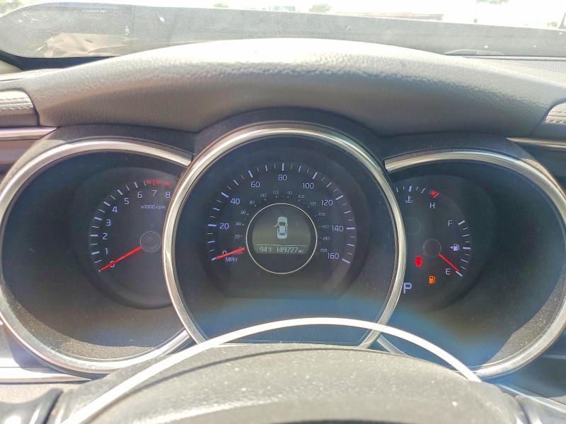 2014 Kia Optima VIN 5XXGN4A71EG266815 COPART salvage auction — FRONT END, Salvage Title, sold $600 on 2026-07-15 (photo 9)